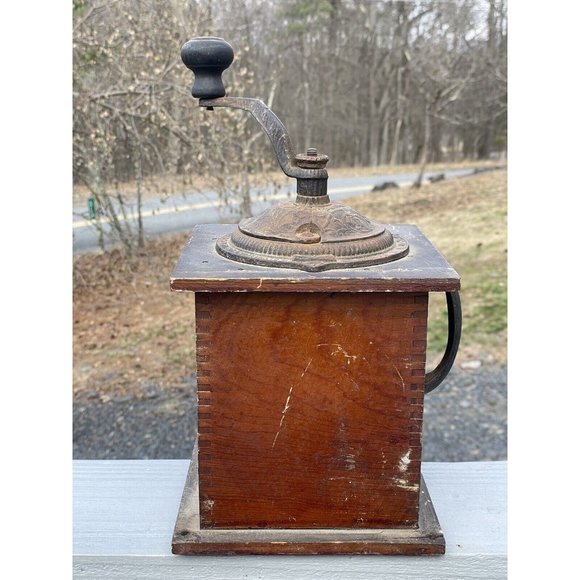 Antique Imperial Arcade Home Coffee Mill Grinder No. 767 Circa Late 1800’s - Picture 8 of 16